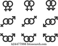 Male and female symbols