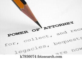 Power of attorney Power of attorney