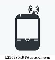 smartphone, איקון