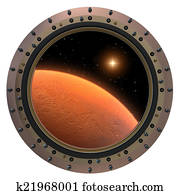 מארס, חללית, אשקף