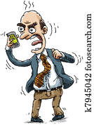 Angry Businessman