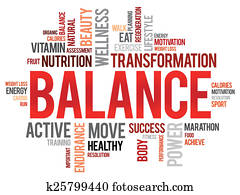 BALANCE word cloud BALANCE word cloud