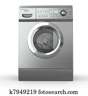 Closed washing machine Closed washing machine