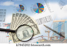 Financial and business charts and graphs Financial and business charts and graphs
