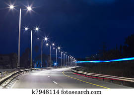 Highway at night Highway at night