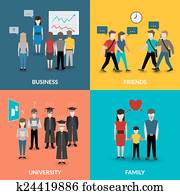 People social behavior patterns People social behavior patterns