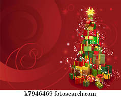 Red Christmas background Red Christmas background