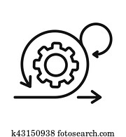 beweglich, entwicklung, abbildung, design