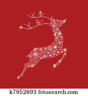 Christmas deer Christmas deer