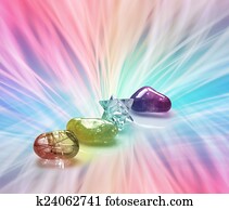 Rainbow Healing Crystals   