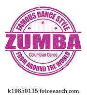 Zumba stamp Zumba stamp