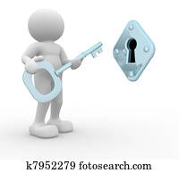 הקלד, ו, חור המנעול