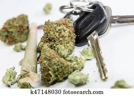 Marijuana and Driving- Don’t Drive High - Car Keys and Cannabis Marijuana and Driving- Don’t Drive High - Car Keys and Cannabis