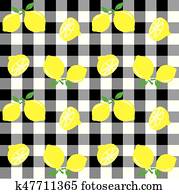 seamless lemon background seamless lemon background