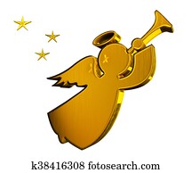 חג המולד, זהב, מלאך