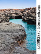 Buracona  in Sal Island Cape Verde - Cabo Verde