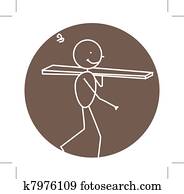 carpenter vector carpenter vector