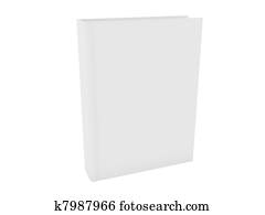 Blank White Book