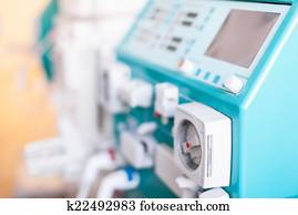 diálise, maquinaria