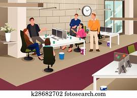 formloses geschäftstreffen