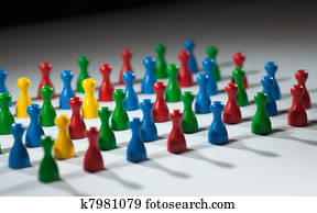 grupo, de, multicolor, gente, a, representar, social, red, diversidad, multi cultural, sociedad, trabajo equipo, togetherness