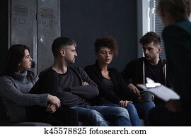 terapia, para, vício, tratamento