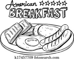 american breakfast american breakfast