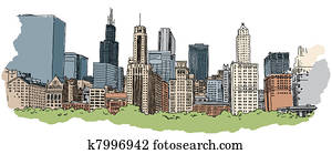 Chicago Skyline Chicago Skyline