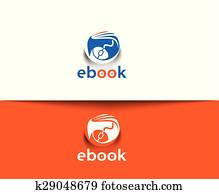 ebook, logo