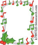 feiertag, musik, umrandungen feiertag, musik, umrandungen