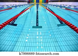 Lane of swimming pool are limited zones