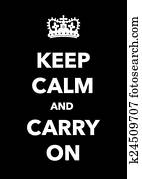 mantenha, pacata, cartaz