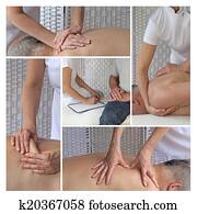 massagem atletismos, terapia