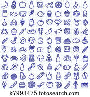 איקונים של אוכל