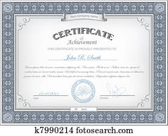 פרט, cerificate