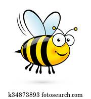 ציור היתולי, דבורה