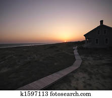 Beach house.