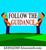 escritura, nota, actuación, seguir, el, guidance., empresa / negocio, foto, showcasing, controlador, un, curso, de, proyectil, por, builtin, mecanismo, dos hombres, posición, proceso de llevar, rectangular, blanco, panel, tabla, en, ambos, sides.