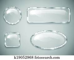 Glass buttons Glass buttons