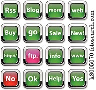 internet, icons. internet, icons.