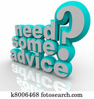 Need Some Advice Help Assistance 3D Words Need Some Advice Help Assistance 3D Words