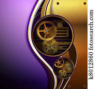 abstrakt, technologie, hintergrund