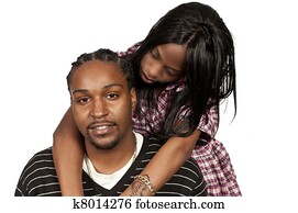 Black African American Couple