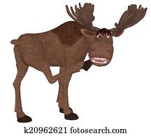 cartoon moose cartoon moose
