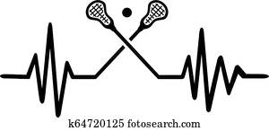 Lacrosse heartbeat line Lacrosse heartbeat line
