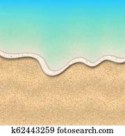 Sand of the beach Sand of the beach