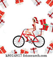 Santa claus woman Santa claus woman