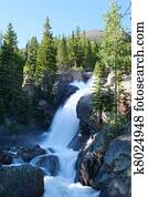 Alberta Falls in Rocky Mountains National Park, Colorado