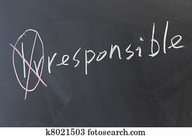 Irresponsibility essay image