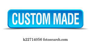 costume fez, azul, 3d, realístico, quadrado, isolado, botão